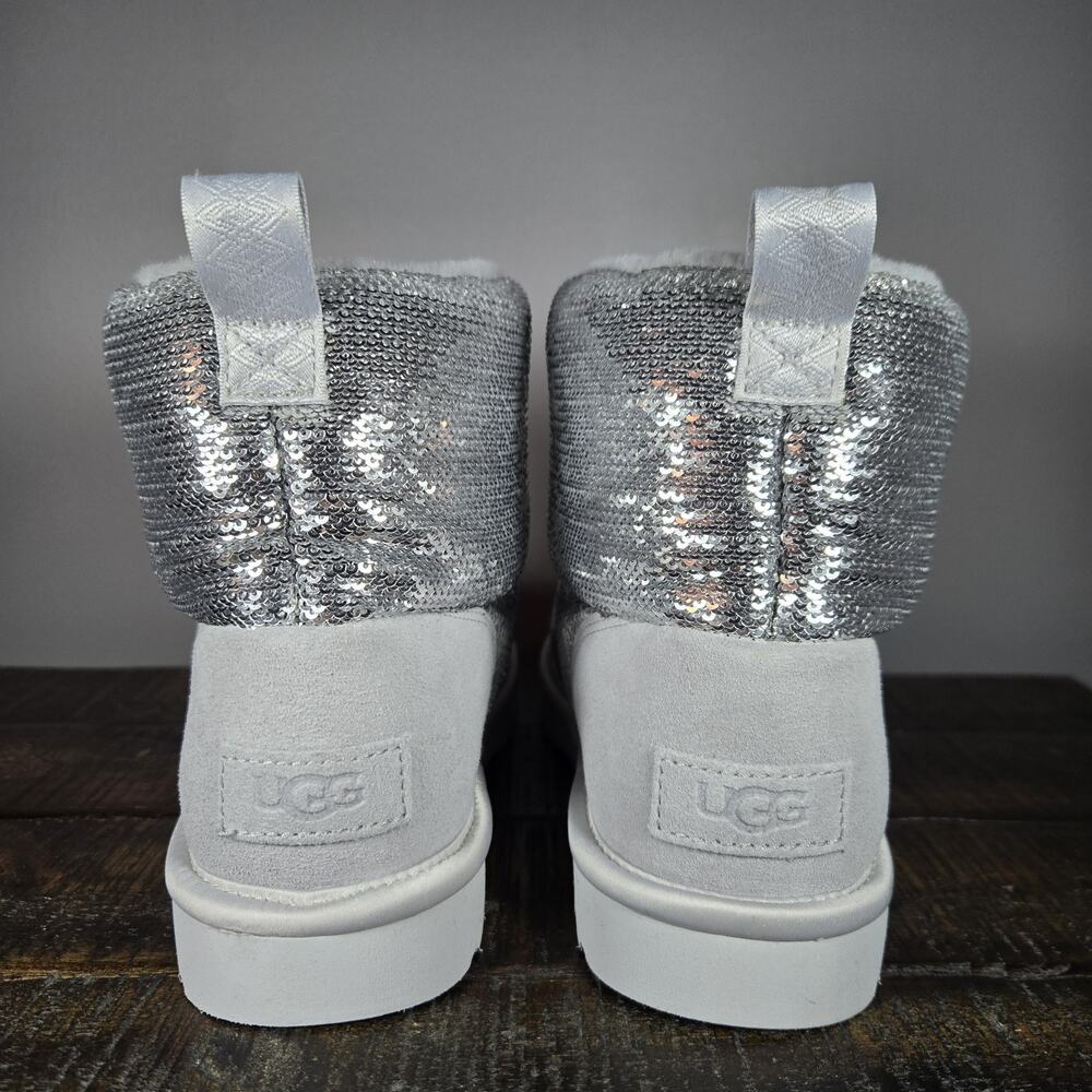 UGG Silver Sequin Winter Boots - image 4